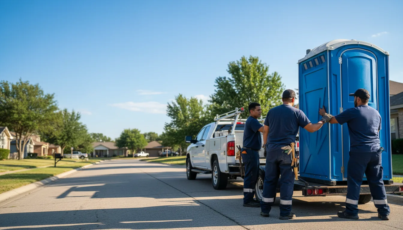 Portable Toilet Rental in Fluvanna, TX near me
